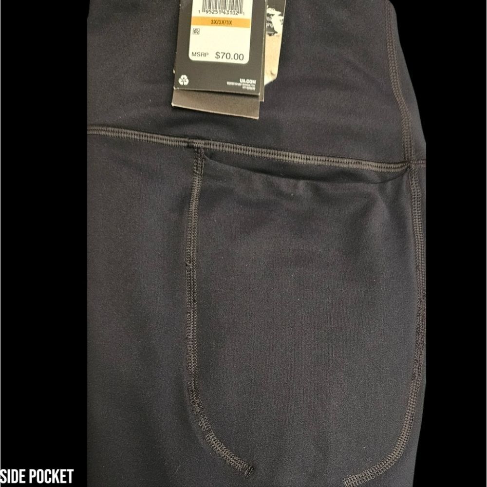 Under Armour Plus Rival Fleece Sweatshirt & UA  Meridian Fitted Leggings Set 3X - Picture 11 of 16